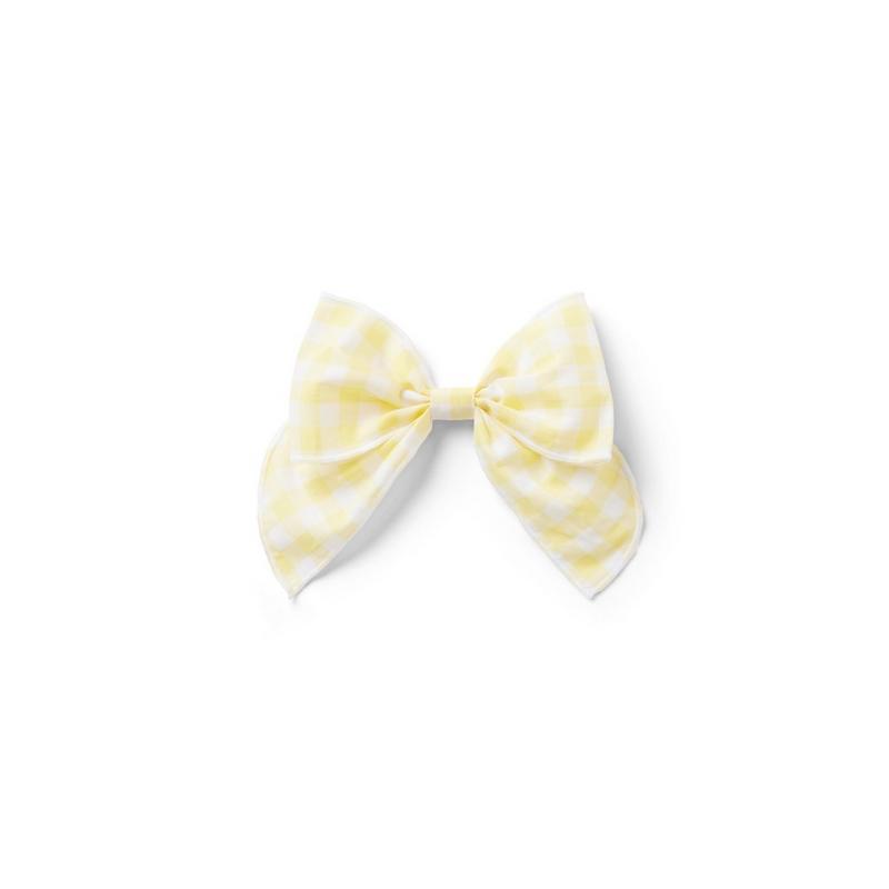 Gingham Bow Barrette - Janie And Jack